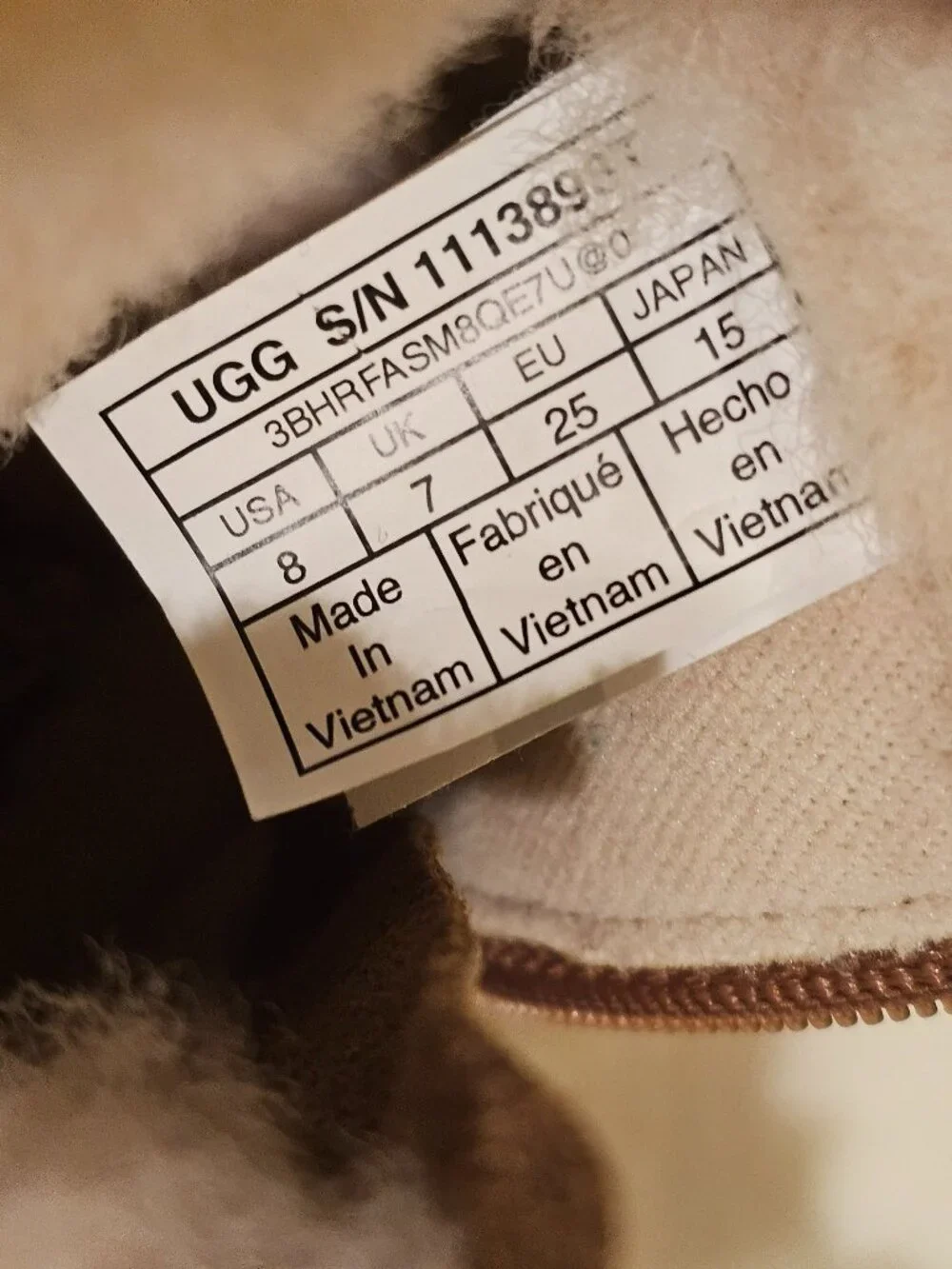 UGG® Girls' Jorie II Glitter Leopard Print Booties (8)